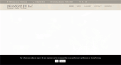 Desktop Screenshot of brasseriedulac.be